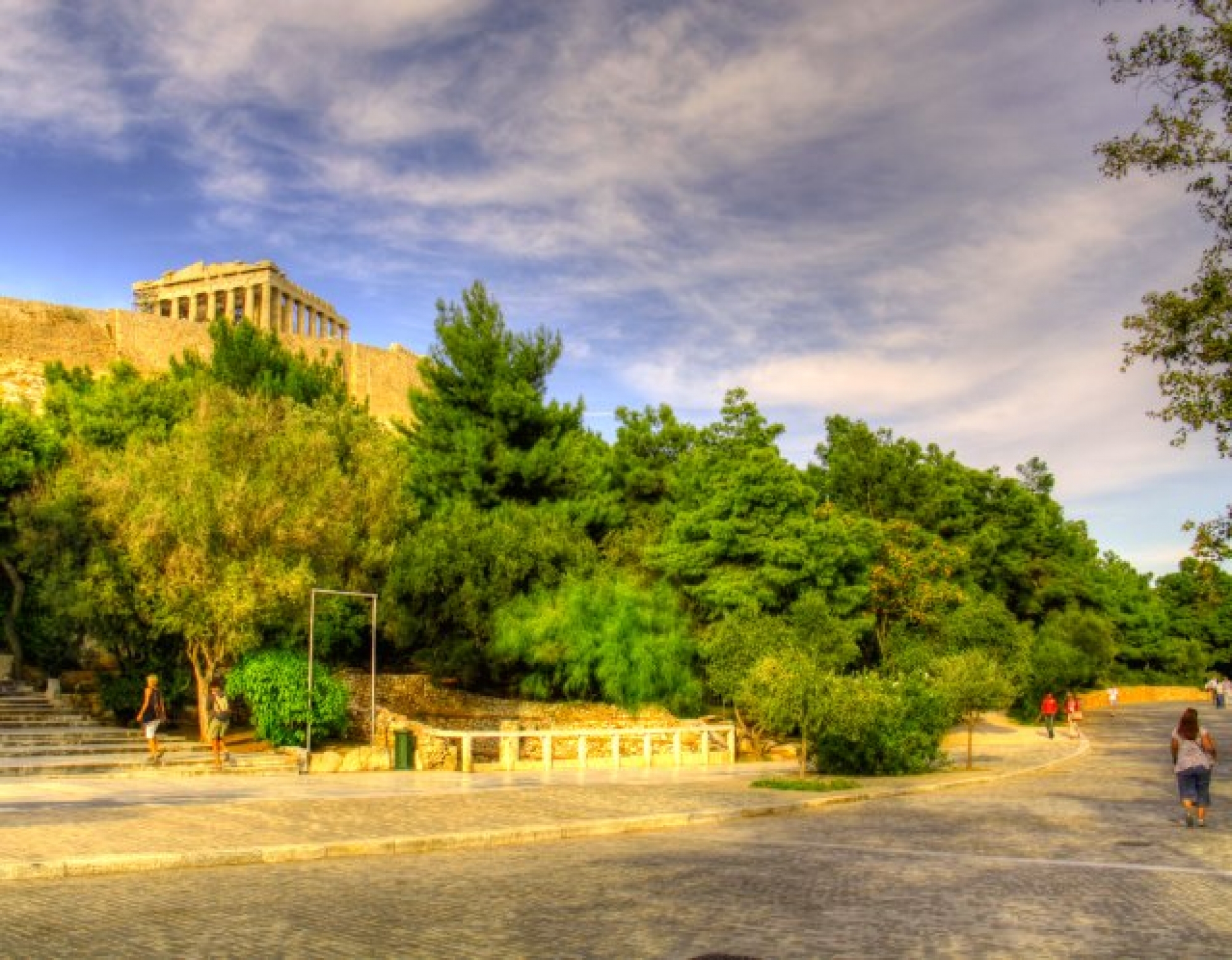 Ακρόπολη και Θησείο στην Αθήνα