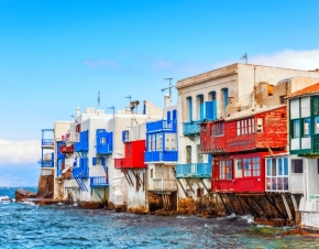 Mikri Venetia (Little Venice) in Mykonos