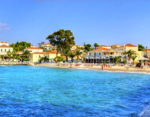 Agios Mamas Beach in Spetses