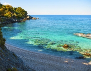 Plaka beach in Magnesia