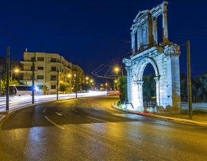 Arch of Hadrian in Athens