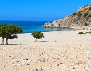 Παραλία Παχιά Άμμος στη Σαμοθράκη