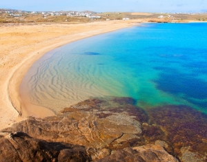 Ftelia beach in Mykonos