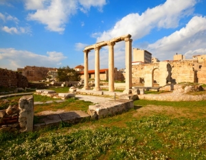 Βιβλιοθήκη του Αδριανού στην Αθήνα