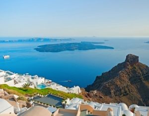 Imerovigli of Santorini