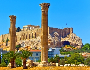 Temple of Olympian Zeus in Athens