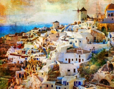 Brief history of Santorini