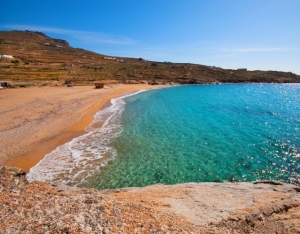 Lia beach in Mykonos