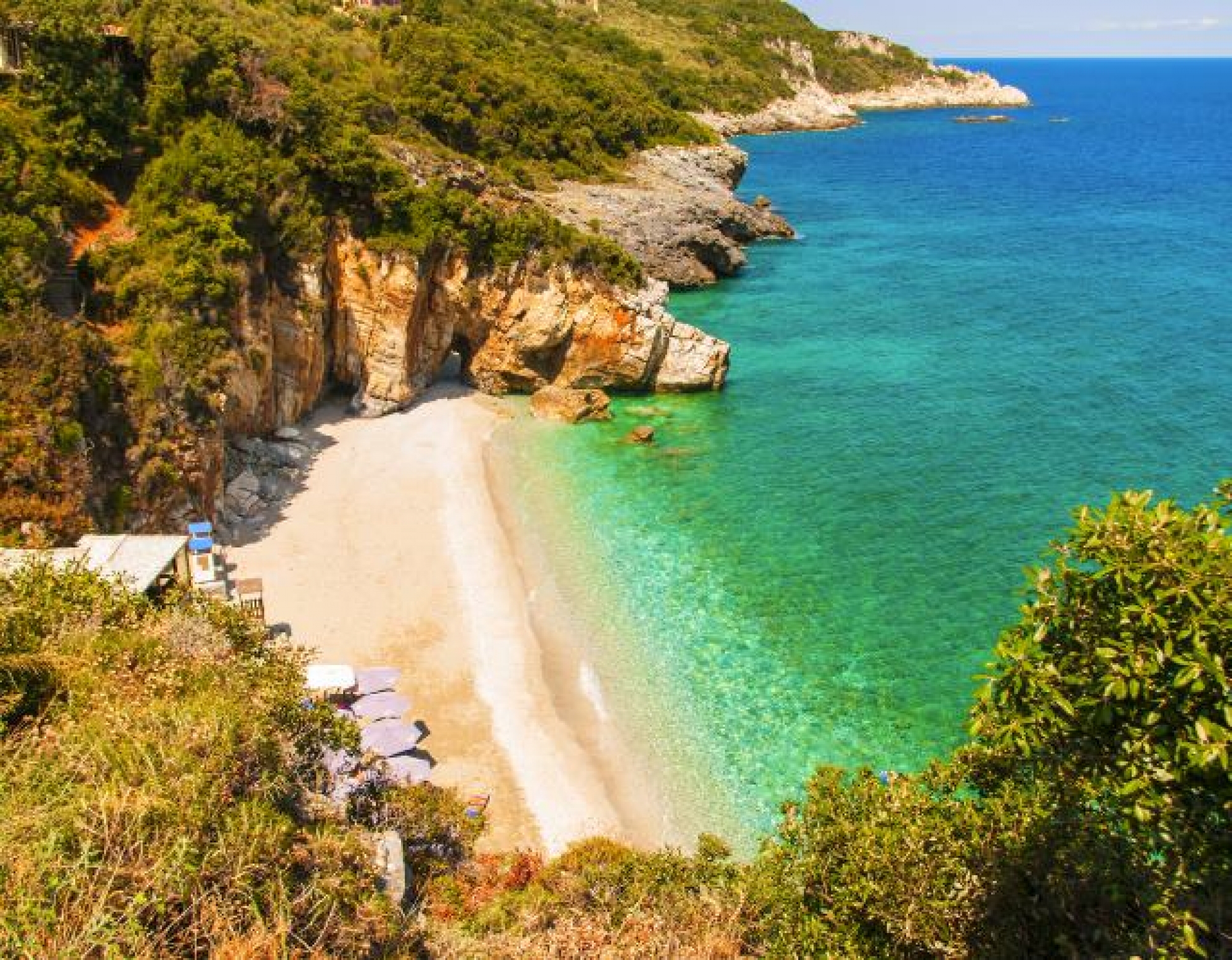 Mylopotamos beach in Magnesia