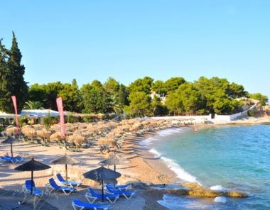 Agia Marina Beach in Spetses