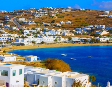 Agia Anna beach in Mykonos